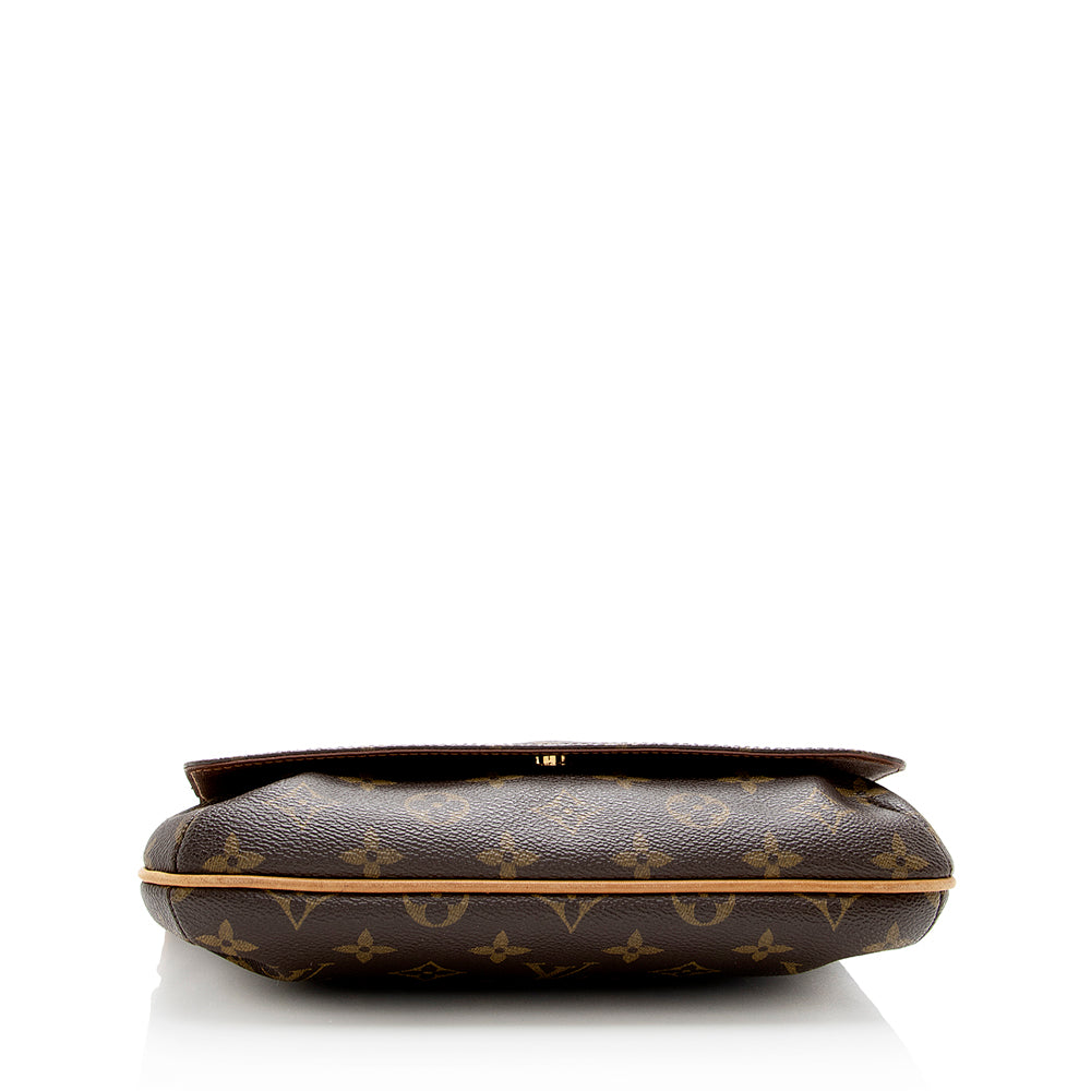 Louis Vuitton Monogram Canvas Musette Tango Shoulder Bag (SHF-187423)