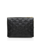 Louis Vuitton Monogram Embossed Lambskin Coussin BB Shoulder Bag