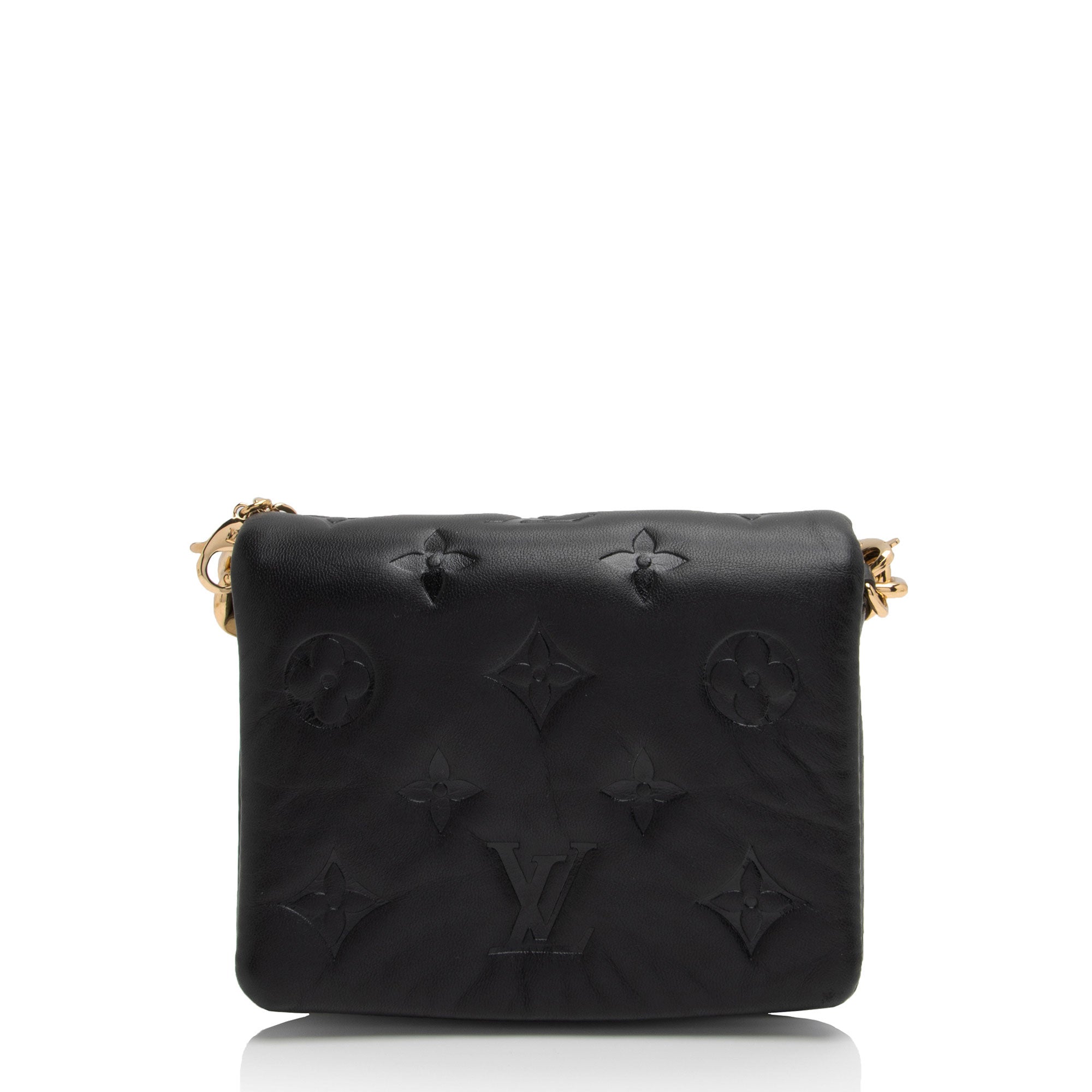Louis Vuitton Monogram Embossed Lambskin Coussin Belt Bag (SHF-seGJuK)