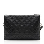 Louis Vuitton Monogram Embossed Lambskin Coussin MM Shoulder Bag (SHF-c3KGRN)