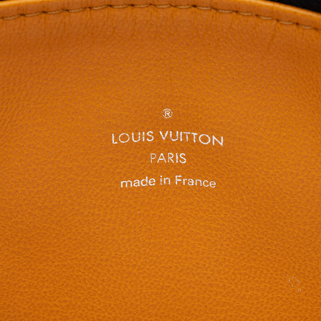 Louis Vuitton Monogram Embossed Lambskin Coussin MM Shoulder Bag (SHF-c3KGRN)