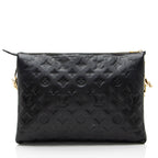 Louis Vuitton Monogram Embossed Lambskin Coussin MM Shoulder Bag