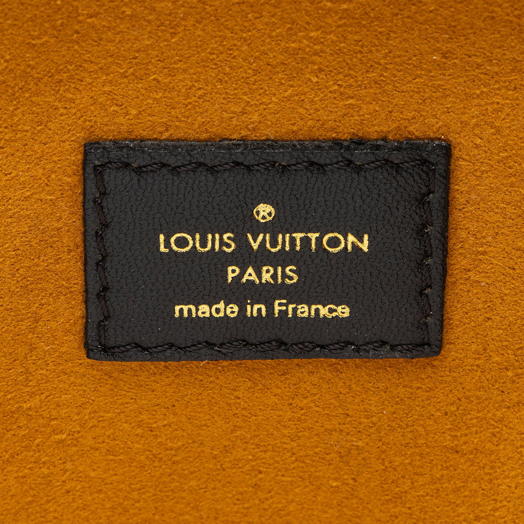 Louis Vuitton Monogram Embossed Lambskin Coussin MM Shoulder Bag