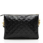Louis Vuitton Monogram Embossed Lambskin Coussin MM Shoulder Bag