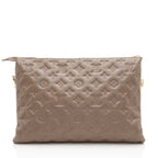 Louis Vuitton Monogram Embossed Lambskin Coussin MM Shoulder Bag