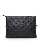 Louis Vuitton Monogram Embossed Lambskin Coussin PM Shoulder Bag (SHF-22447)