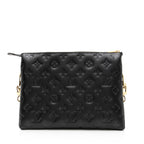 Louis Vuitton Monogram Embossed Lambskin Coussin PM Shoulder Bag (SHF-Y5gEUo)