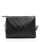 Louis Vuitton Monogram Embossed Lambskin Coussin PM Shoulder Bag