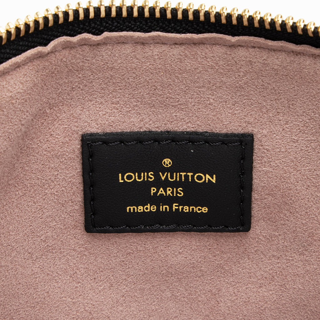 Louis Vuitton Monogram Embossed Lambskin Coussin PM Shoulder Bag