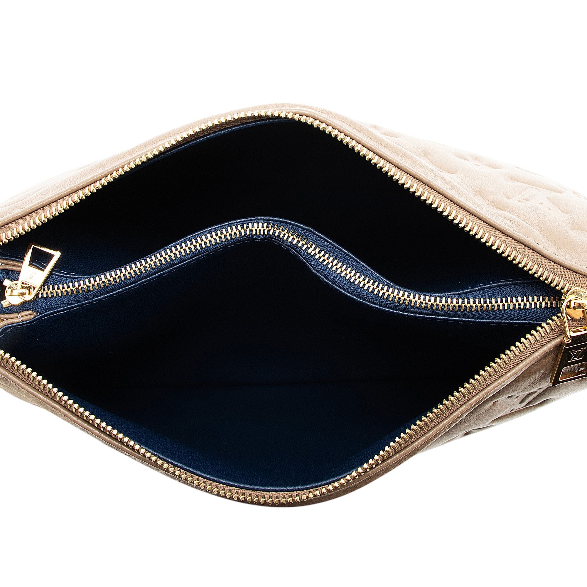 Louis Vuitton Monogram Embossed Lambskin Coussin PM Shoulder Bag