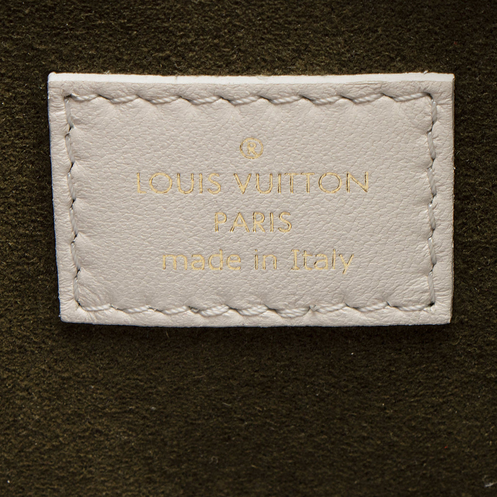 Louis Vuitton Monogram Embossed Lambskin Coussin PM Shoulder Bag