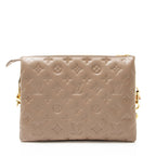 Louis Vuitton Monogram Embossed Lambskin Coussin PM Shoulder Bag
