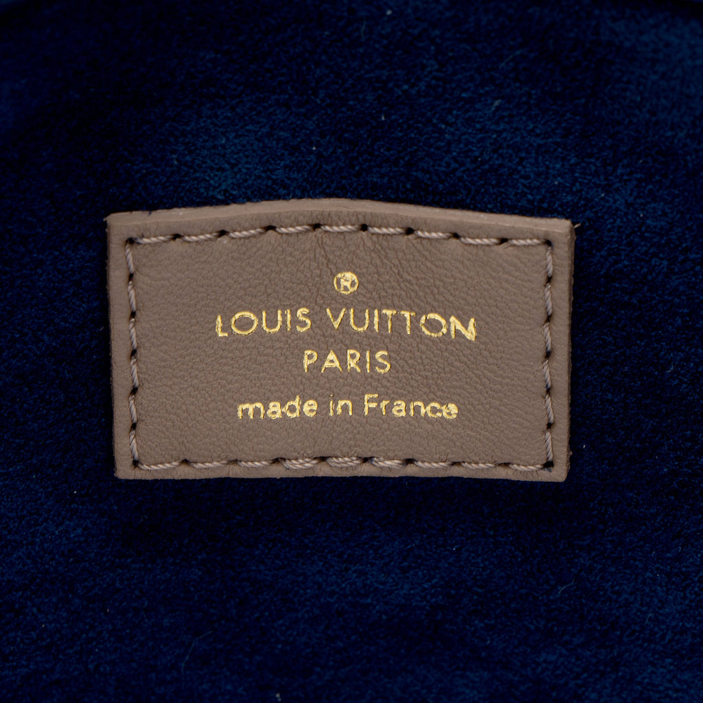 Louis Vuitton Monogram Embossed Lambskin Coussin PM Shoulder Bag