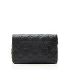 Louis Vuitton Monogram Embossed Lambskin Coussin Pochette