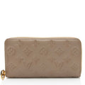 Louis Vuitton Monogram Embossed Lambskin Coussin Zippy Wallet