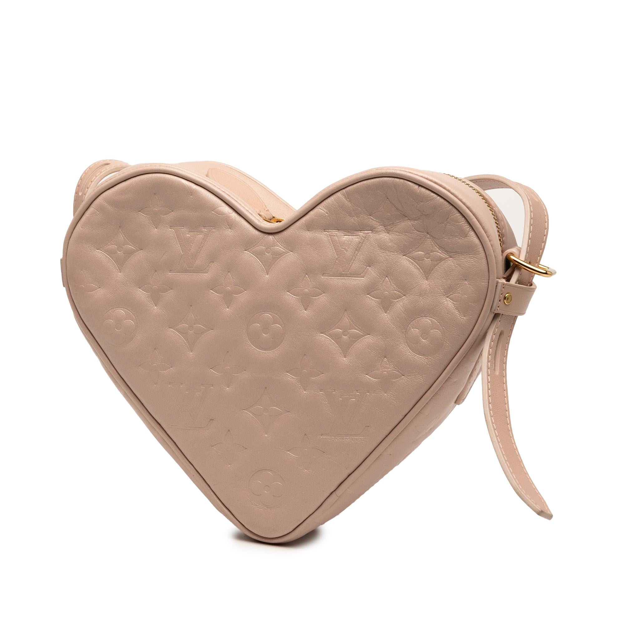Louis Vuitton Monogram Embossed Lambskin Fall In Love Sac Coeur