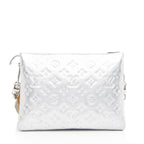 Louis Vuitton Monogram Embossed Metallic Lambskin Coussin PM Shoulder Bag (SHF-vZC5uL)