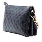 Louis Vuitton Monogram Embossed Puffy Lambskin Coussin MM
