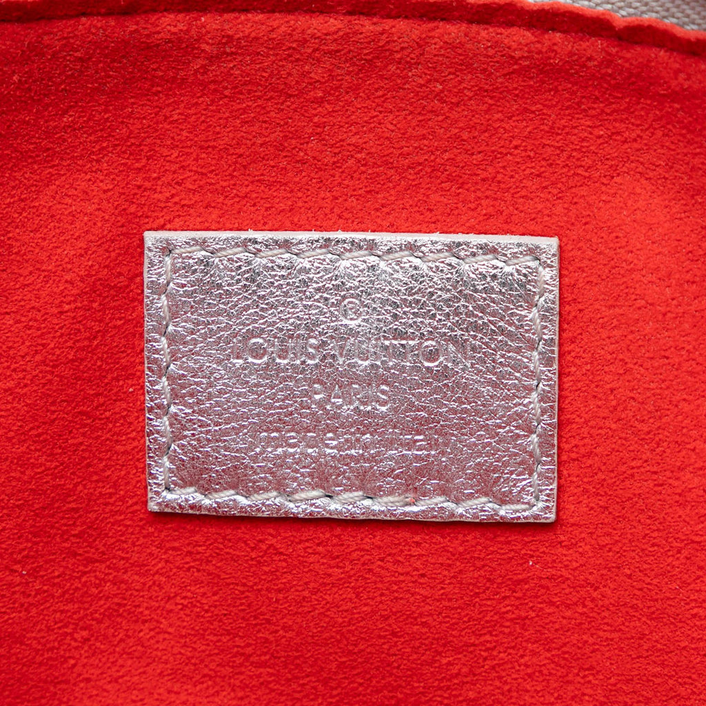 Louis Vuitton Monogram Embossed Puffy Lambskin Coussin PM