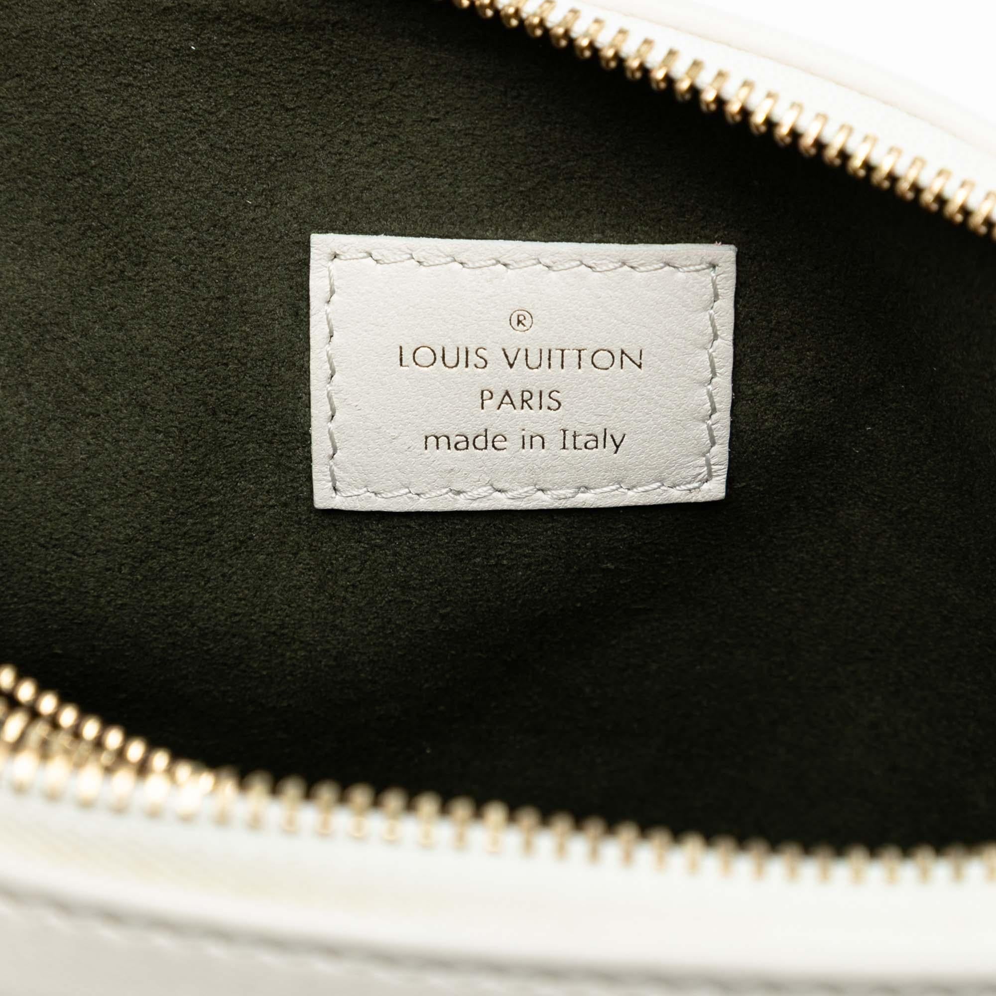 Louis Vuitton Monogram Embossed Puffy Lambskin Coussin PM
