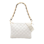 Louis Vuitton Monogram Embossed Puffy Lambskin Coussin PM