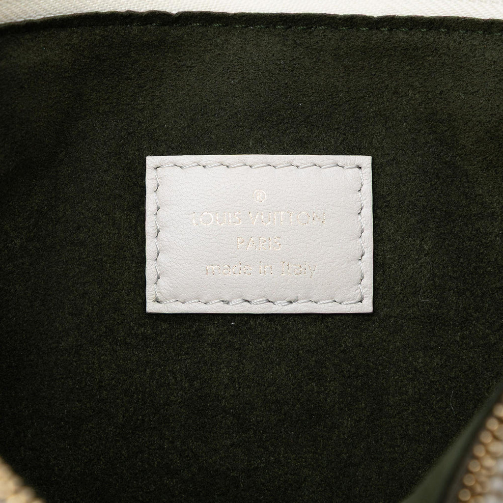 Louis Vuitton Monogram Embossed Puffy Lambskin Coussin PM