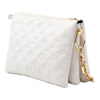 Louis Vuitton Monogram Embossed Puffy Lambskin Coussin PM