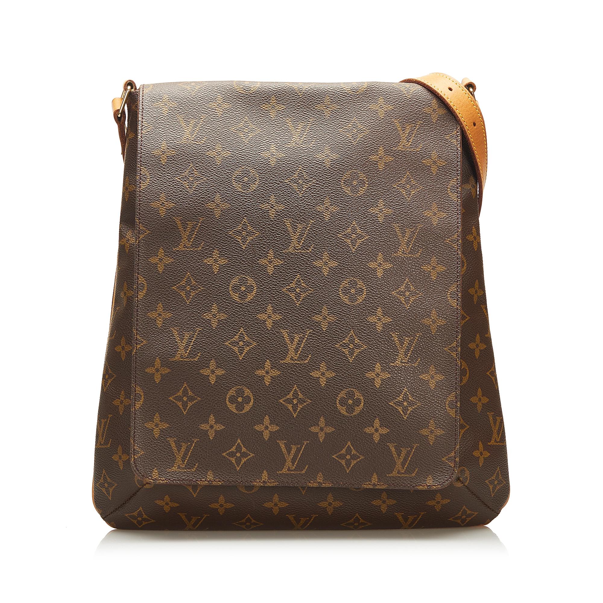 Louis Vuitton Monogram GM Musette Salsa Long Strap (SHG-35149)
