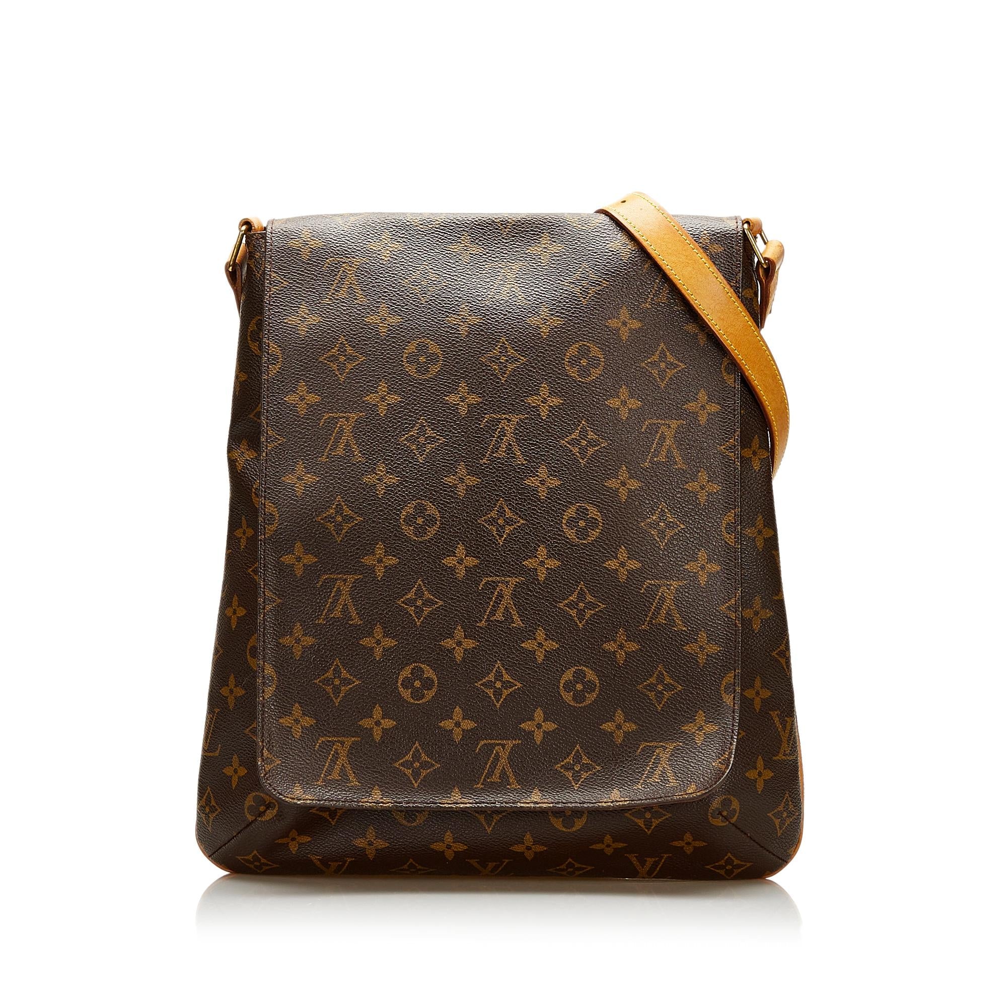 Louis Vuitton Monogram GM Musette Salsa Long Strap (SHG-35916)
