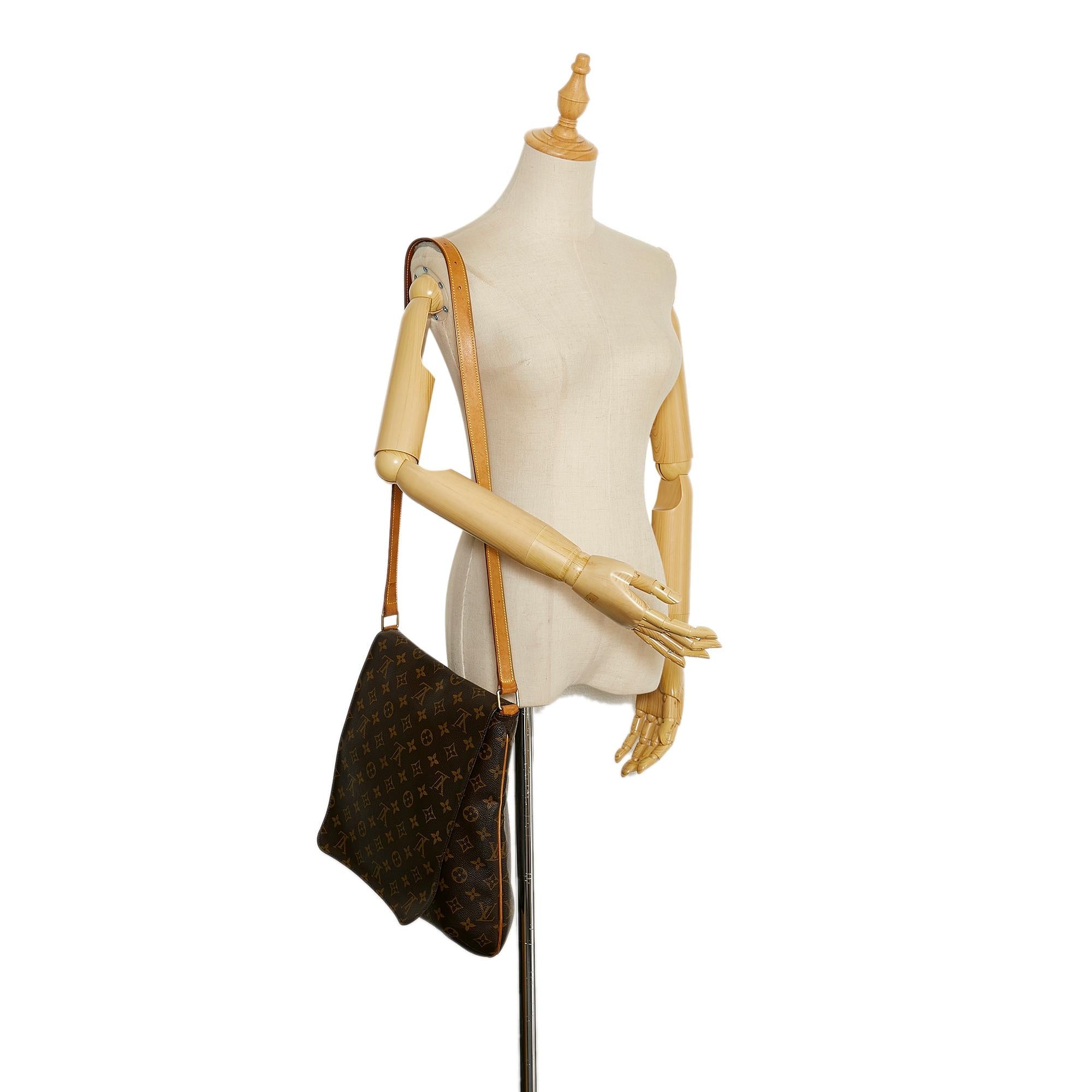 Louis Vuitton Monogram GM Musette Salsa Long Strap (SHG-35916)