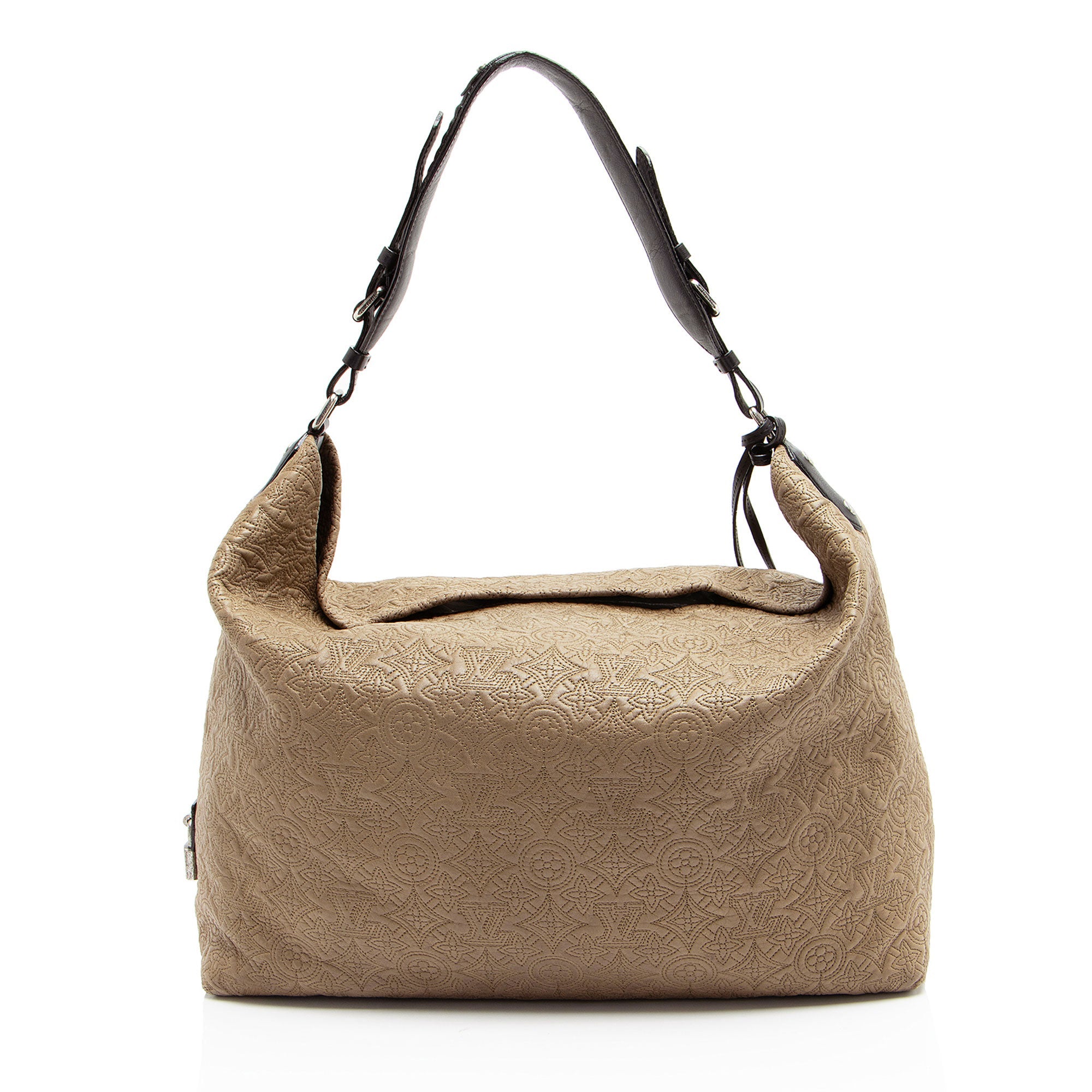 Louis Vuitton Monogram Lambskin Antheia GM Hobo