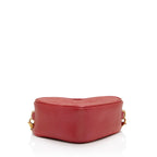 Louis Vuitton Monogram Lambskin Sac Coueur Heart on Chain (SHF-VfXfrg)