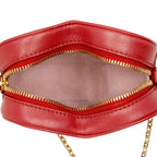 Louis Vuitton Monogram Lambskin Sac Coueur Heart on Chain (SHF-VfXfrg)