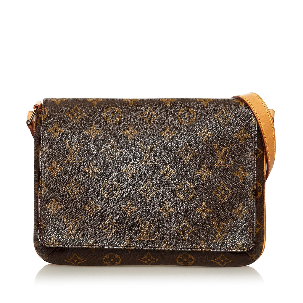 Louis Vuitton Monogram Musette Tango Long Strap (SHG-35331)