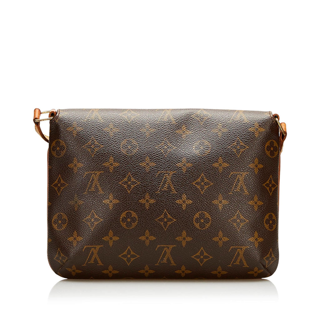 Louis Vuitton Monogram Musette Tango Long Strap (SHG-35911)