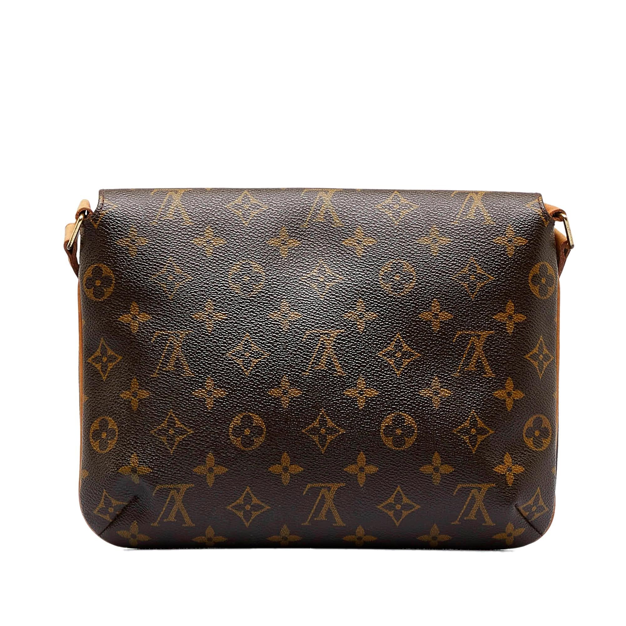 Louis Vuitton Monogram Musette Tango Long Strap (SHG-vusHB1)