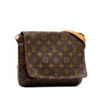 Louis Vuitton Monogram Musette Tango Long Strap (SHG-vusHB1)