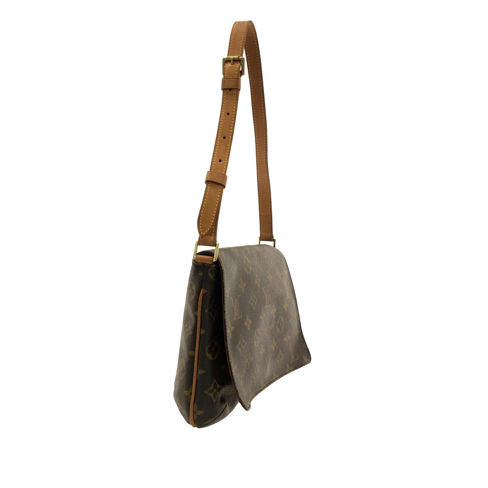Louis Vuitton Monogram Musette Tango Short Strap (SHG-6KJi2r)