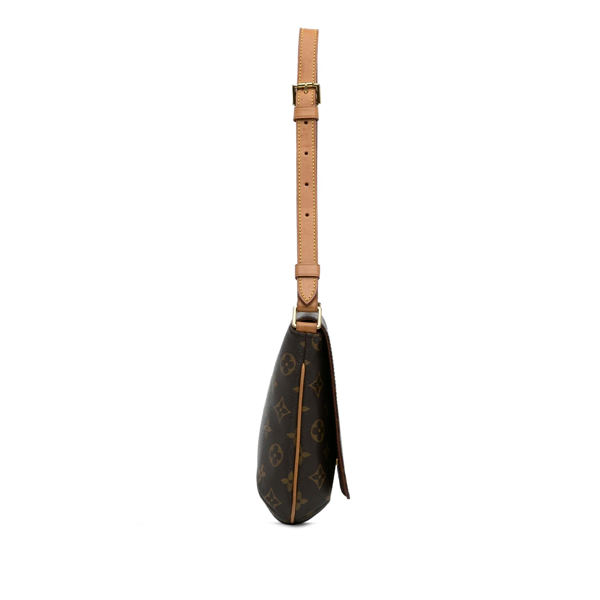 Louis Vuitton Monogram Musette Tango Short Strap (SHG-F2M2Re)