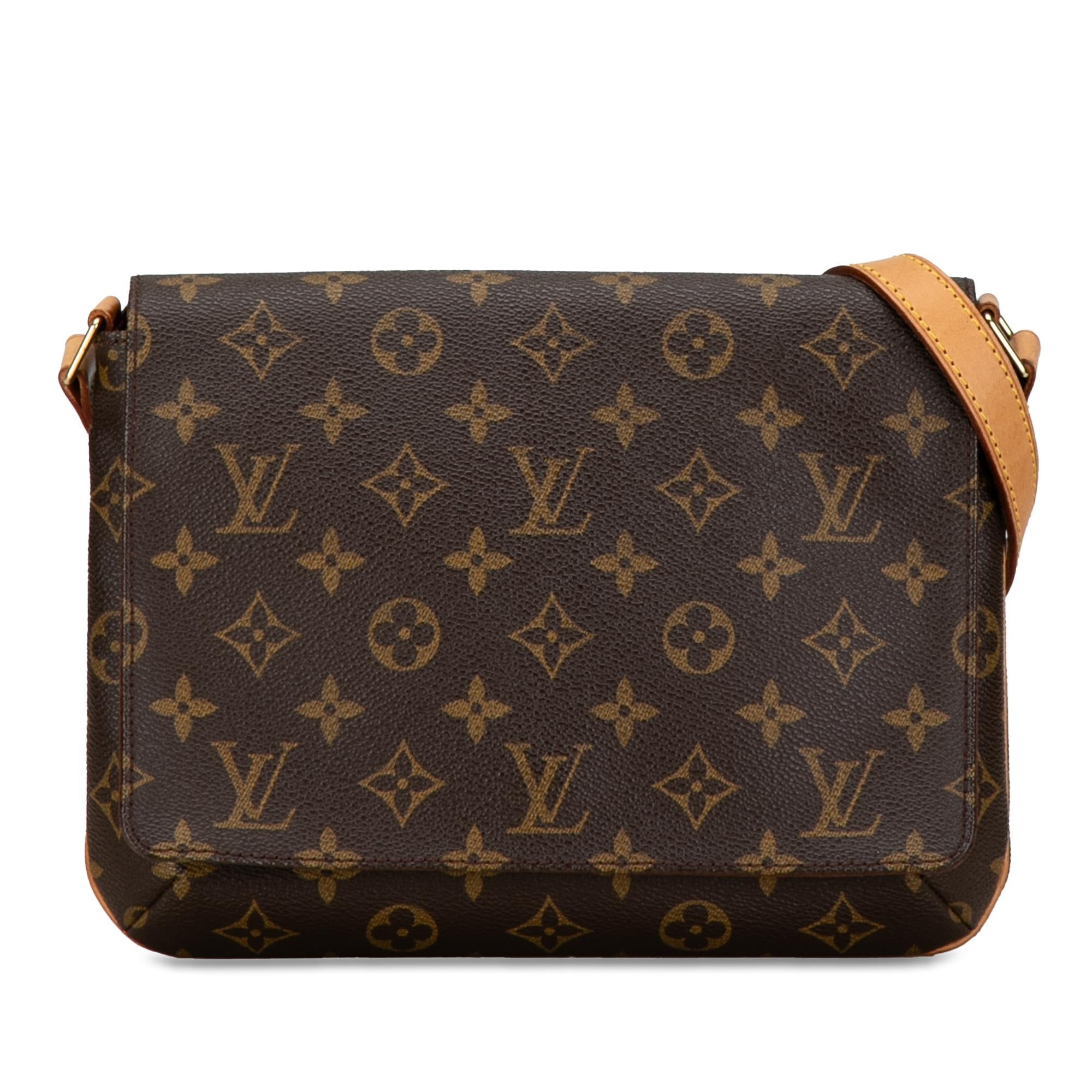 Louis Vuitton Monogram Musette Tango Short Strap (SHG-dK7FUh)