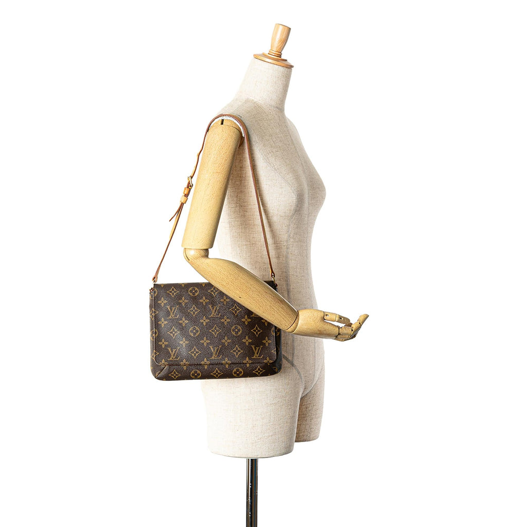 Louis Vuitton Monogram Musette Tango Short Strap (SHG-gPEWir)