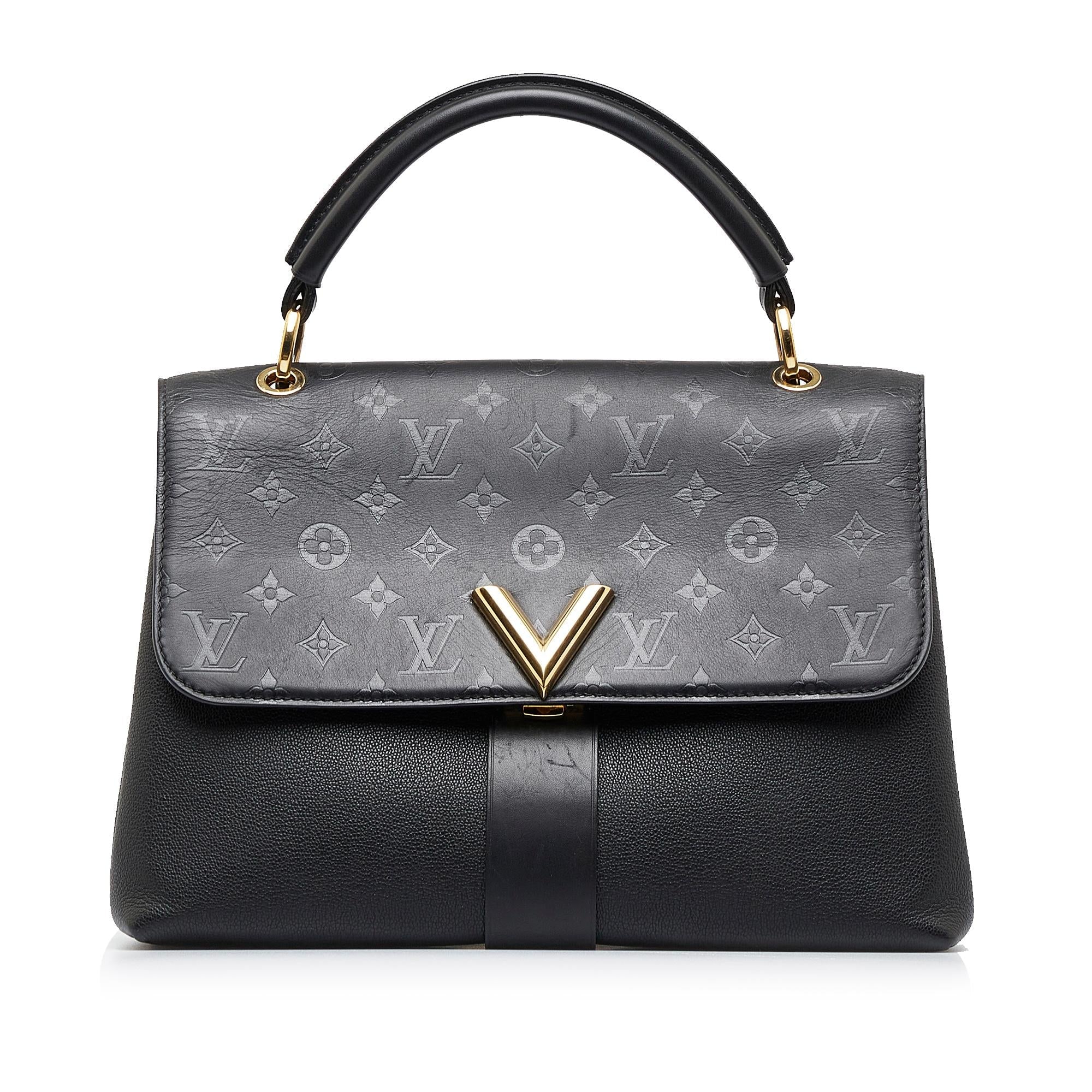 Louis Vuitton Calfskin Monogram Very One Top Handle (SHG-VxcI9k)