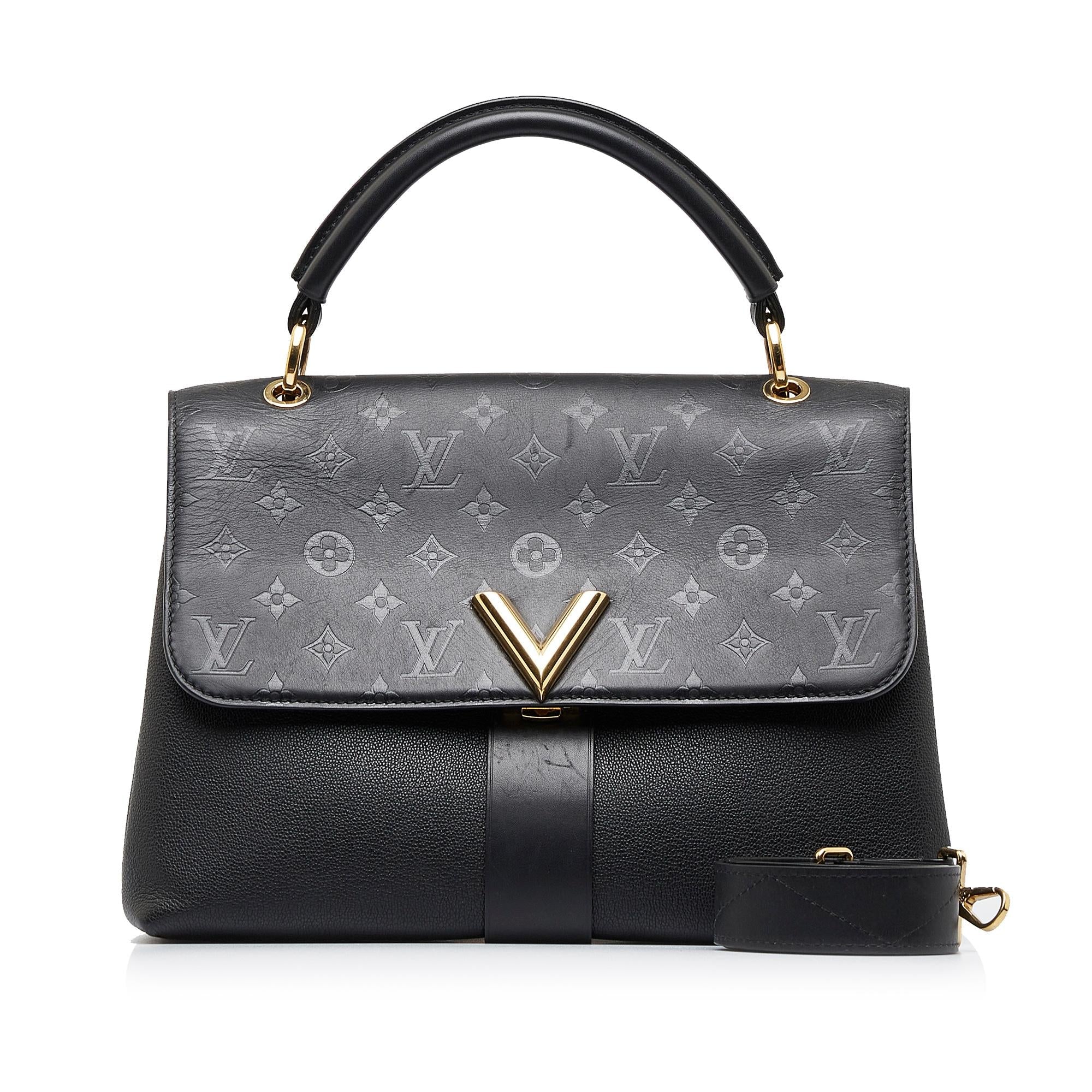 Louis Vuitton Calfskin Monogram Very One Top Handle (SHG-VxcI9k)