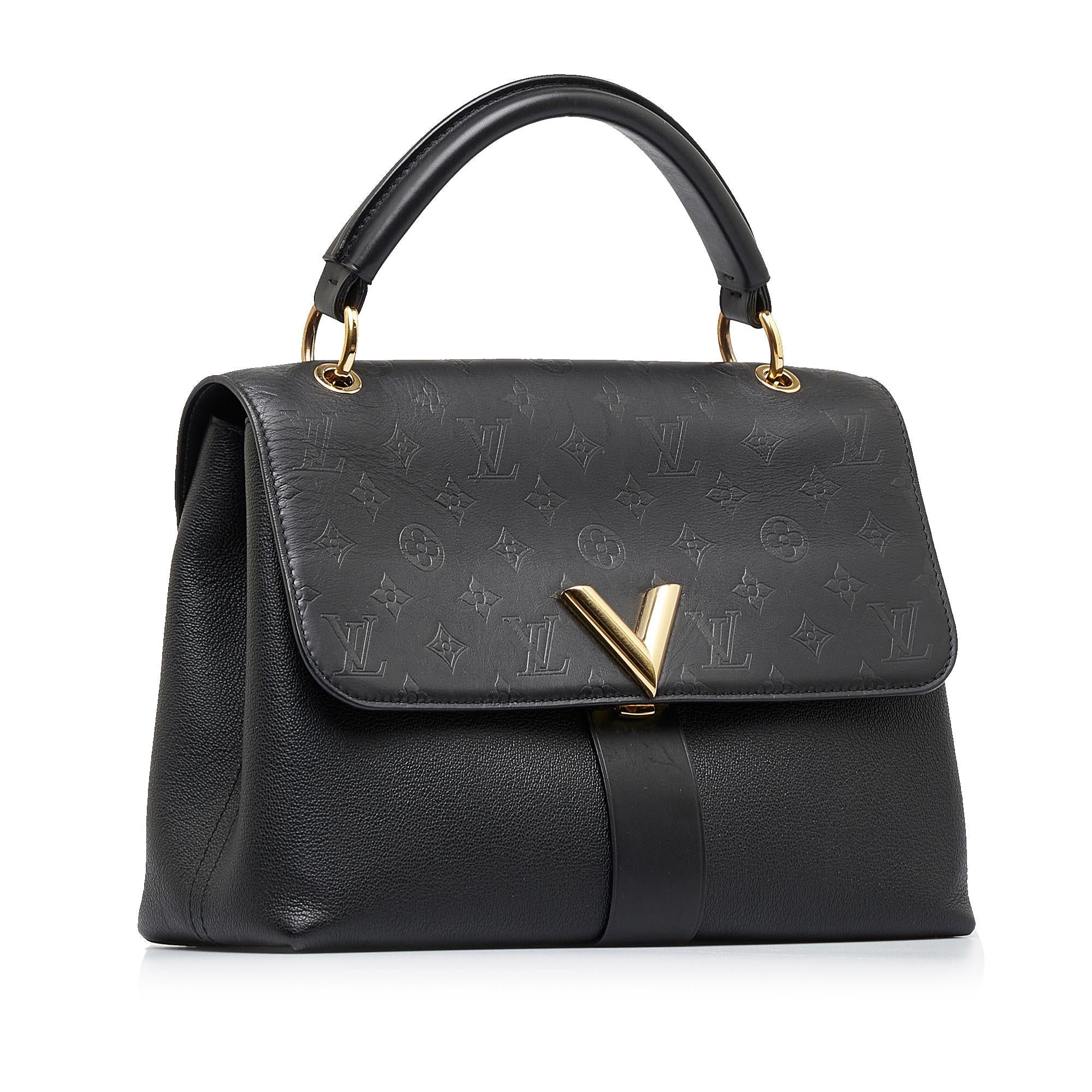 Louis Vuitton Calfskin Monogram Very One Top Handle (SHG-VxcI9k)