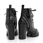 Louis Vuitton Patent Calfskin Logo Star Trail Ankle Boots - Size 9 / 39 (SHF-zRYNNb)