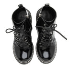 Louis Vuitton Patent Calfskin Logo Star Trail Ankle Boots - Size 9 / 39 (SHF-zRYNNb)