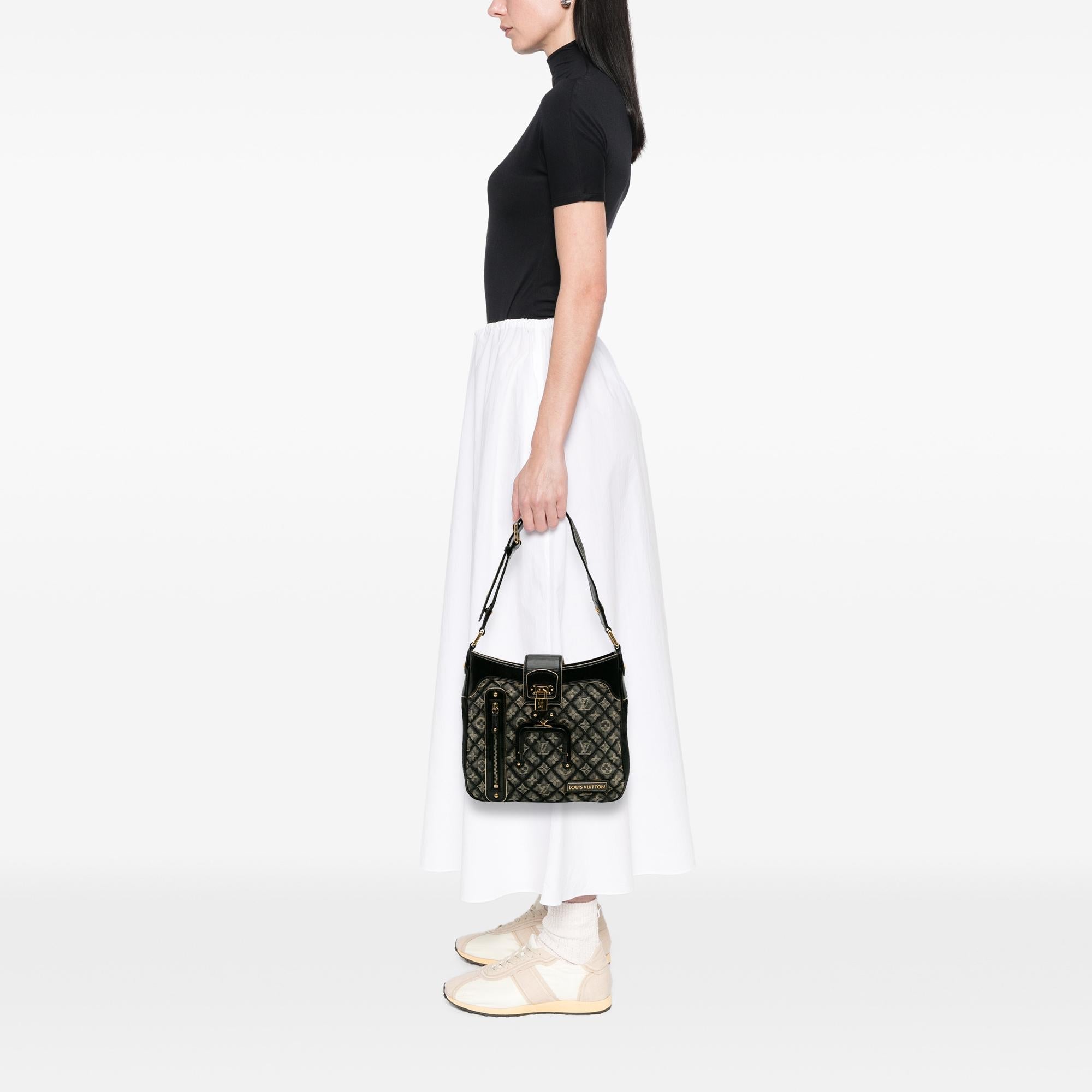 Louis Vuitton Quilted Monogram Denim Musette