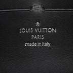 Louis Vuitton Suede Calfskin Wild Leopard Print Twist Chain Wallet (SHF-640zA2)