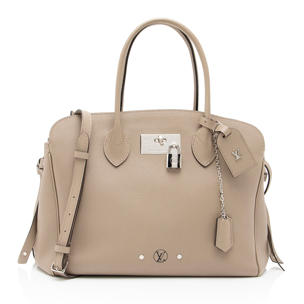 Louis Vuitton Veau Nuage Calfskin Milla MM Tote (SHF-23752)