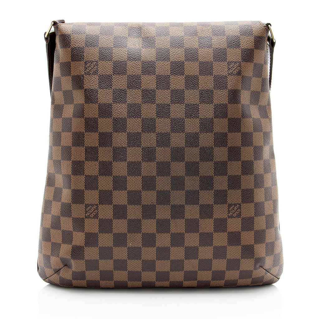 Louis Vuitton Vintage Damier Ebene Musette Salsa GM Shoulder Bag